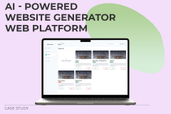 AI-Powered Website Generator Web Platform